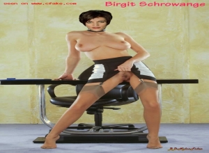 Fake : Birgit Schrowange