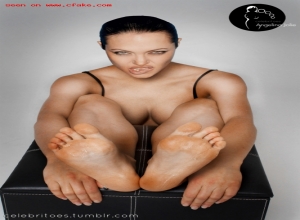 Fake : Angelina Jolie